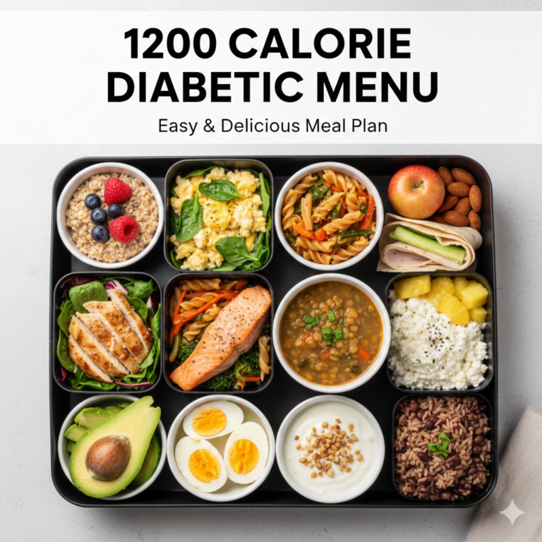1200 Calorie Diabetic Plan